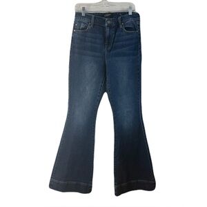 Liverpool Dark Blue Flare Jeans